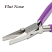 Beadsmith Purple - Super-Fine Flat Nose Pliers - Jewellery Tools