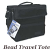 Beadsmith Bead Storage Traveller Tote Bag with Plastic Craft Organiser Boxes 