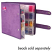 Craftmates Craft Mates Lockables Double Snappin Large Organizer Case 9 inch (24cm), Purple Ultrasuede