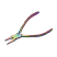 Beadsmith Pliers, Chroma Rainbow Titanium Flat Nose Plier UK 2