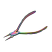 Beadsmith Pliers, Chroma Rainbow Titanium Round Nose Plier UK 2