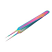 BeadsmithTweezer Pliers, Chroma Rainbow Titanium Set in Case UK 4