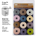 S-Lon, Superlon Tex 210, 0.5mm Bead Cord Neutrals Mix 12 Colours A