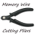 Beadsmith Hi Tech Memory Wire Cutter Pliers - Jewellers Tools