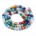 Imperial Glass Faceted Rondelle Spacer Beads 6x4.5mm Rainbow Jade Mix AB x90pc approx