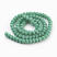  Imperial Glass Crystal Faceted Rondelle Spacer Beads 6x4.5mm Opaque Turquoise Green x90pc approx