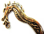 Gold Pewter Beading Bookmark Beads Dragon