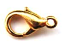 Gold tone Lobster Parrot Clasps