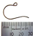 Brass ~ Natural Vintaj Round Loop Earhook Wires 20 x 15mm x1pr 