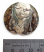 Aged Ivory 1 3/8" - 37mm ~ KGBeads Handmade Artisan Glass Lampwork Pendant Bead 