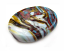 Swirl - 31x24mm ~ KGBeads Handmade Artisan Glass Lampwork Pendant Bead 