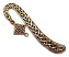 Celtic Charm Gold Pewter Bookmark x1 