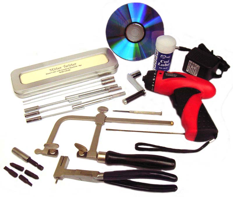Eurotool Deluxe Coil Holding Cutting Kit with DVD Jump Ring Maker UK Supplier of Metal