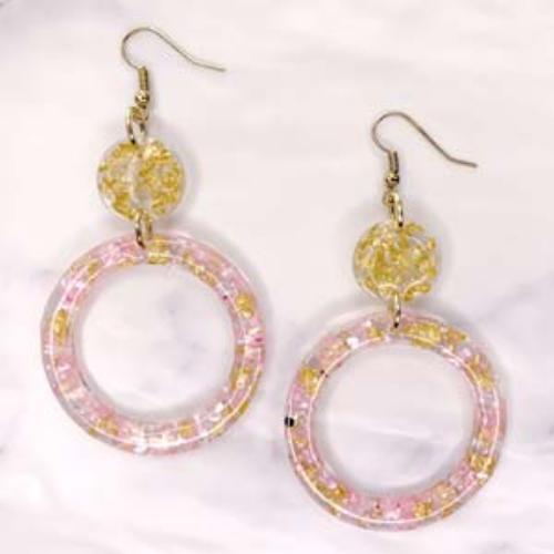 Stud Earrings Daisy Pink Stone Womens Girls Jewellery Silver New UK | eBay