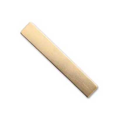 Gold Filled Rectangle Bar 30.7x5.2mm 24g Stamping Blank x1