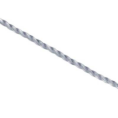 Sterling Silver 12g Dot Pattern Square Twist Wire per Half ft - 15cm