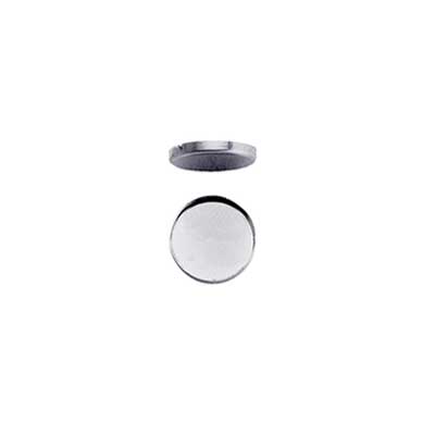 Sterling Silver 4mm Round Plain Cup Bezel Mount Setting x1