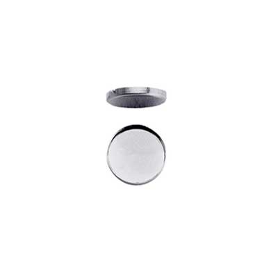 Sterling Silver 6mm Round Plain Cup Bezel Mount Setting x1