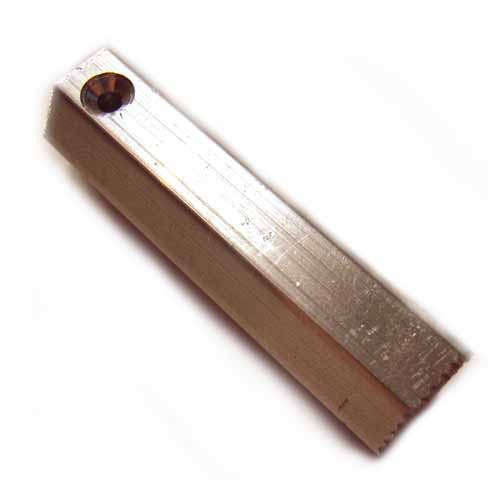 Aluminium Hex Bar Stamping Blank 1/4" - 6.3mm