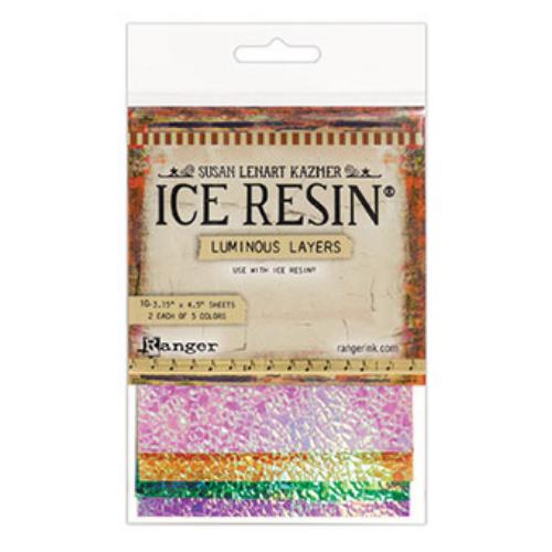 ICE Resin® Foil Sheets, Mardi Gras, 10 sheets.