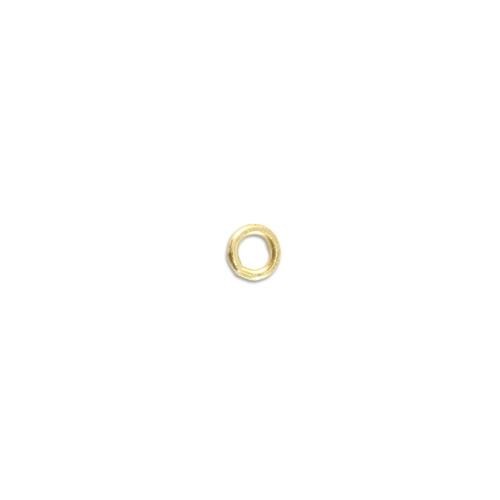 Vintaj Vogue Solid Brass 5mm 18ga Jump Ring x10 (Open)