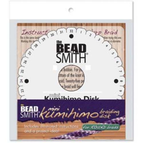 Beadsmith Kumihimo 4.25 inch Round Disk (with instruction)