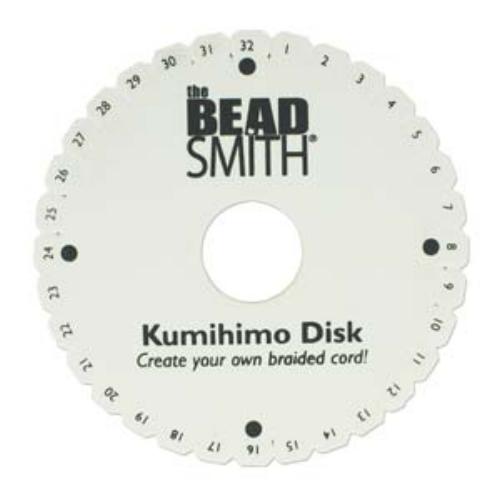 Beadsmith Kumihimo 6 inch Round Disk