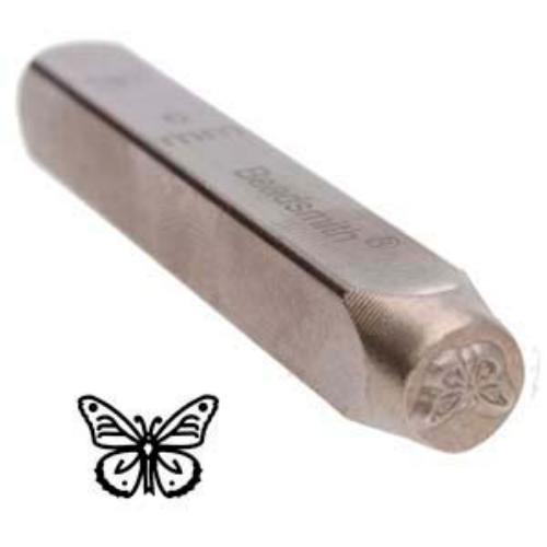Stamping Tool Design - Butterfly 6mm Pattern Punch Steel Stamp