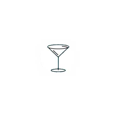 Stamping Tool Design - Martini Glass 6mm Pattern Punch Steel Stamp
