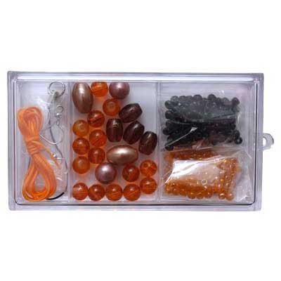 Beading Kit for Jewellery Making - Orange
