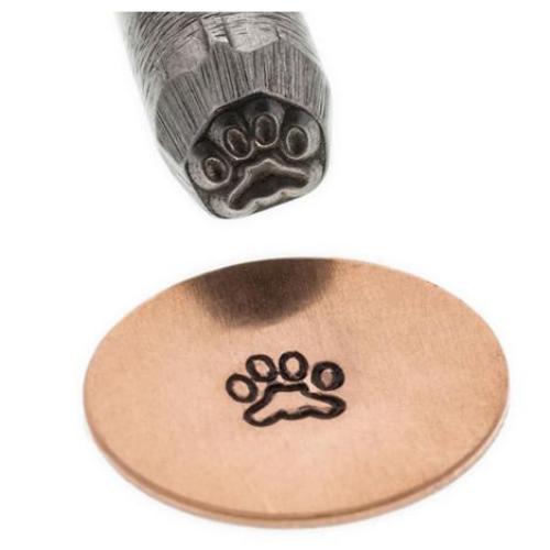 Stamping Tool Designs - Paw Print (Millennium Collection.50) Specialty Steel Punch Stamp (PRE-ORDER) 