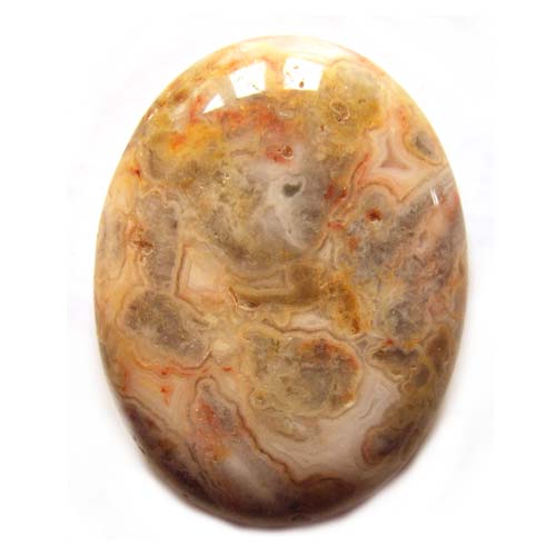 Cabochon - Crazy Agate 40x30mm Oval x1