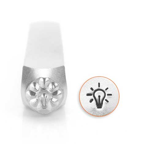 ImpressArt, Lightbulb 6mm Metal Stamping Design Punches