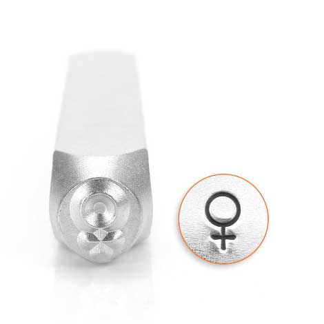 Female Sign 6mm Metal Stamping Design Punches - ImpressArt
