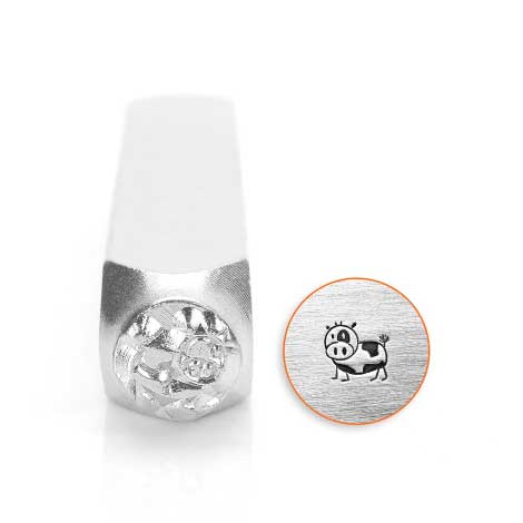 ImpressArt, Moo the Cow 6mm Metal Stamping Design Punches