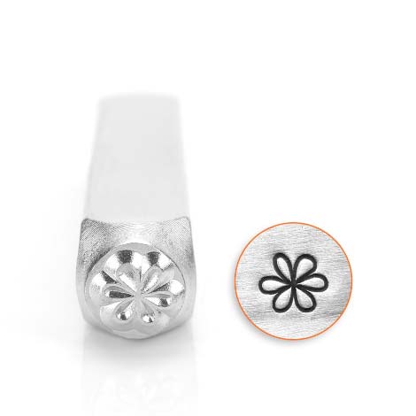 ImpressArt, Whimsy Flower 6mm Metal Stamping Design Punches