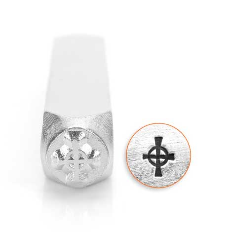 Celtic Cross 6mm Metal Stamping Design Punches - ImpressArt