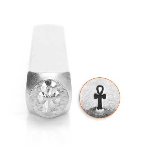 ImpressArt Ankh Cross 6mm Metal Stamping Design Punches