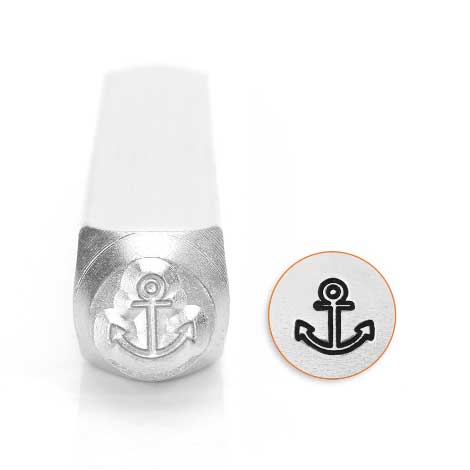 Anchor 6mm Metal Stamping Design Punches - ImpressArt