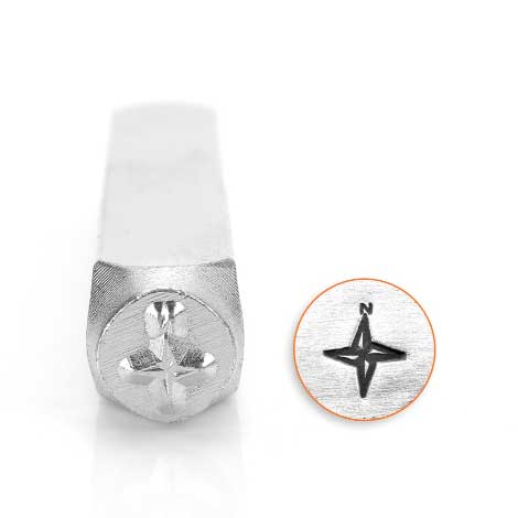 ImpressArt, Compass 6mm Metal Stamping Design Punches