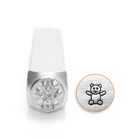 ImpressArt, Teddy Bear 6mm Metal Stamping Design Punches