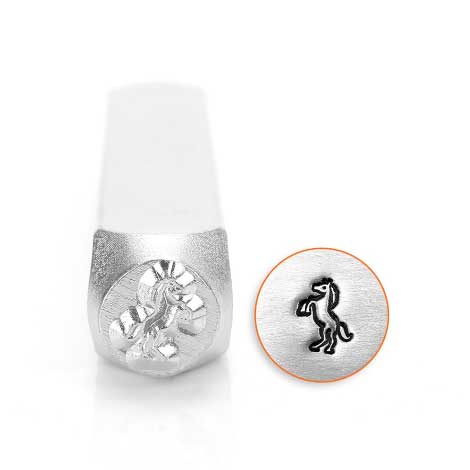 ImpressArt, Standing Horse 6mm Metal Stamping Design Punches