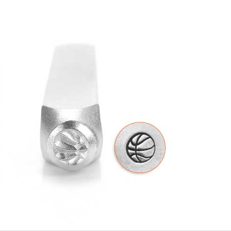 ImpressArt, Basketball 6mm Metal Stamping Design Punches