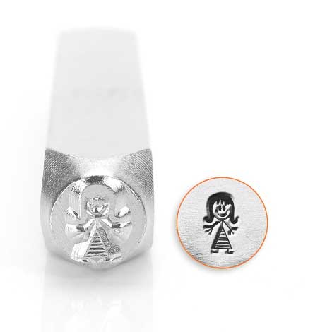 ImpressArt Stick Family Woman Mommy Mummy 7mm Metal Stamping Design Punches