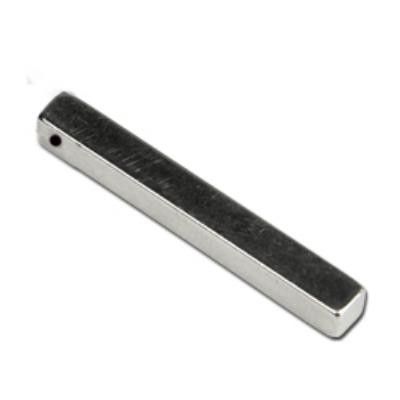 Sterling Silver 1 inch 25x3.2x3.2mm Rectangle Bar Stamping Blank x1