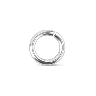 DEADSTOCKED Aluminium Jump Rings (5/32") 6mm (4mm id) 19g approx 25 Pack