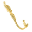 Bookmark for Beading - Mermaid 80mm Gold Tone