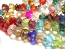 Imperial Crystal Rondelle Beads 6x4mm Gems Mix  (100pc approx)