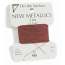 On the Surface - New Metallics 2 Ply 25yds Thread Ruby
