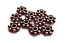 TierraCast Heishi Beads - 5mm Beaded Daisy Spacer Antique Copper Plated x10